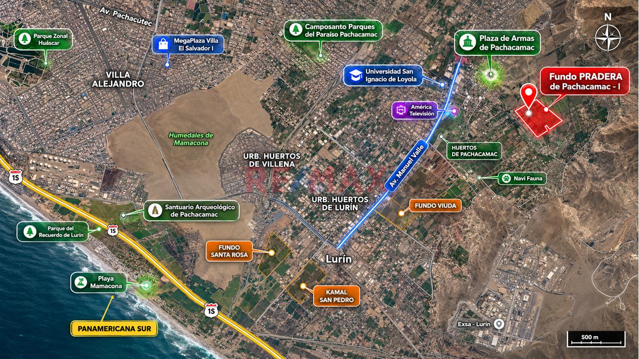 Terreno En Venta 140M²– Fundo Pradera De Pachacamac (Inscrito En Rrpp) — foto 5