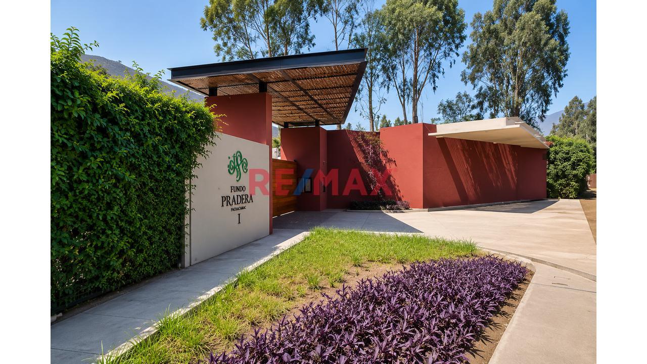 Terreno En Venta 140M²– Fundo Pradera De Pachacamac (Inscrito En Rrpp)