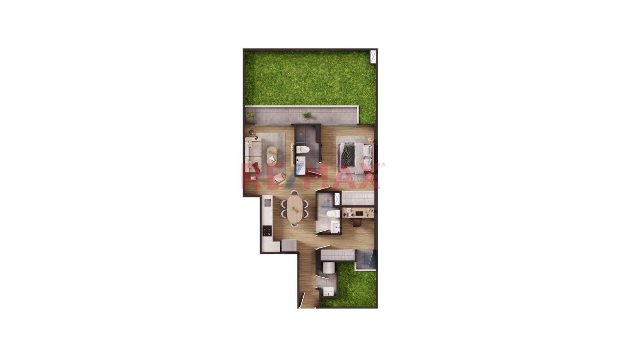 Venta Departamento Flat En Surco - 96 Mts2 — foto 2