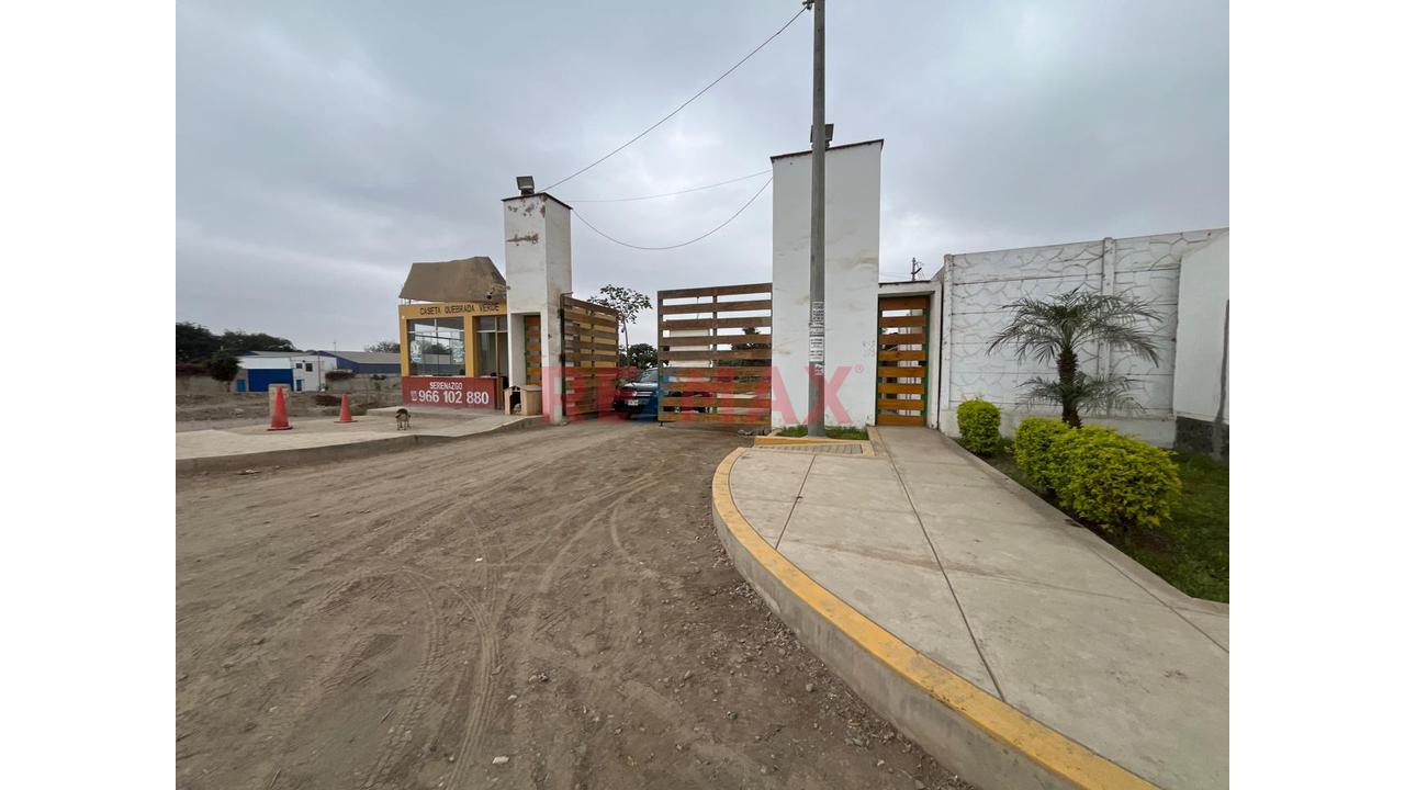 Terreno Quebrada Verde Pachacamac