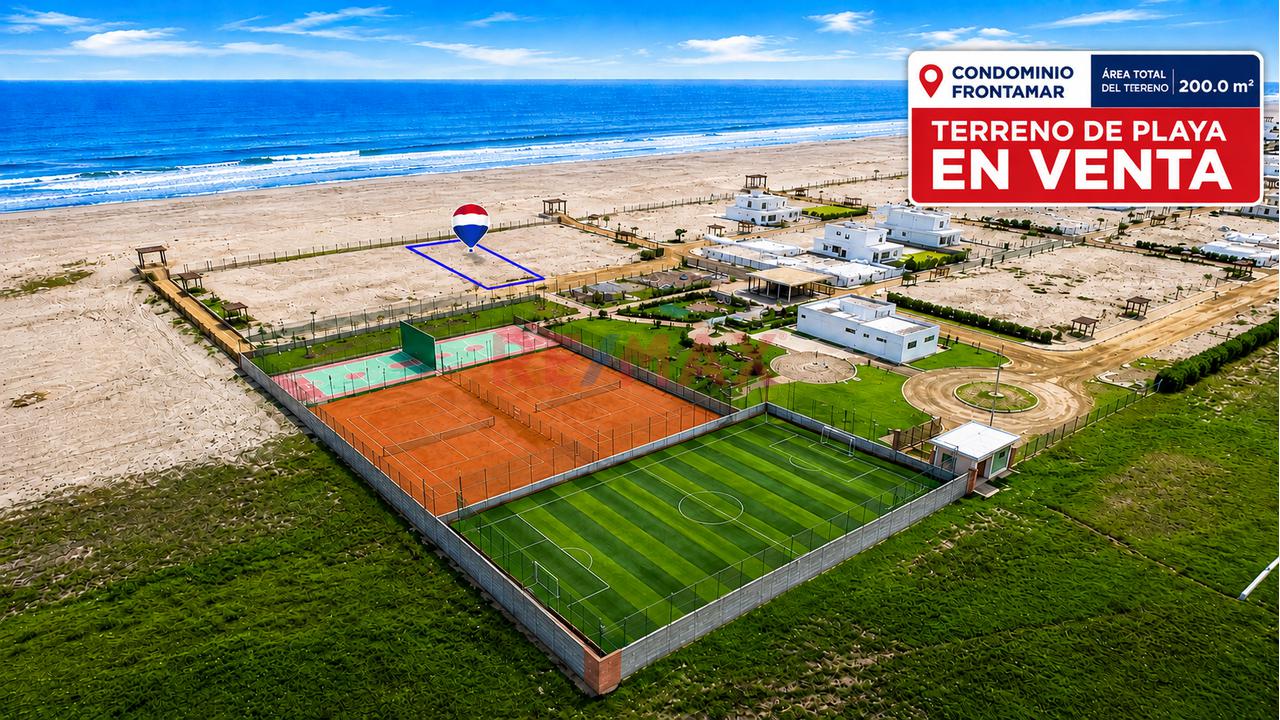 Terreno En Primera Fila Frente Al Mar – Condominio Frontamar, Chincha | Ica - 1