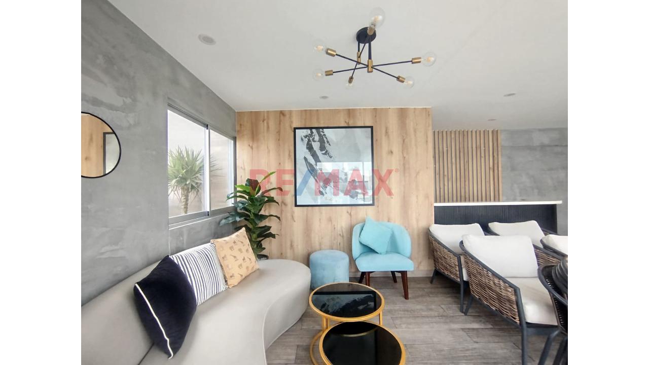 Vive Frente A Parque Y Con Hermosa  Vista Al Mar!!  Exclusivo  Depa Amoblado  En San Miguel — foto 9