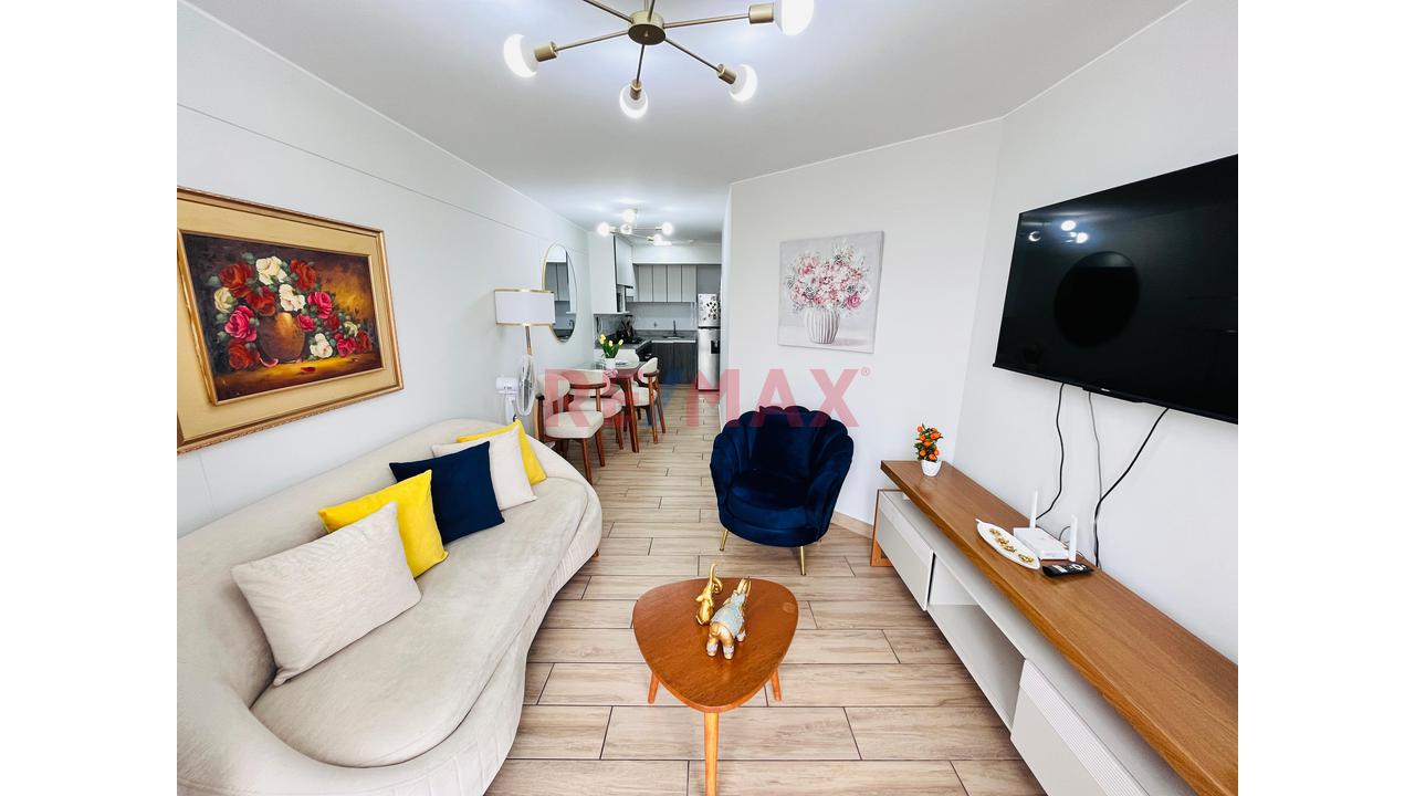 ✨ Departamento Amoblado De 1 Dormitorio De Estreno Con Vista Panorámica Y Al Mar En Barranco — foto 9