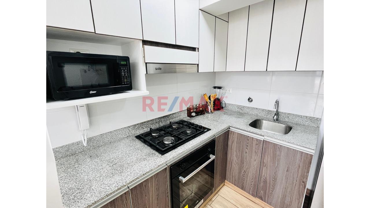 ✨ Departamento Amoblado De 1 Dormitorio De Estreno Con Vista Panorámica Y Al Mar En Barranco — foto 15
