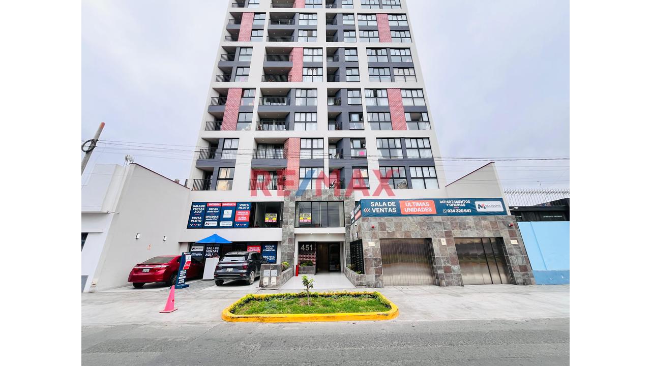 ✨ Departamento Amoblado De 1 Dormitorio De Estreno Con Vista Panorámica Y Al Mar En Barranco