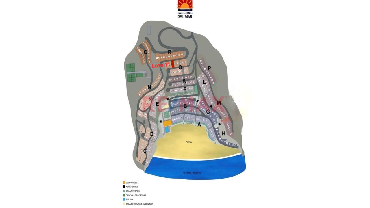 Se Vende Terreno En Exclusivo Condominio De Playa Lomas Del Mar Km 121 - 2