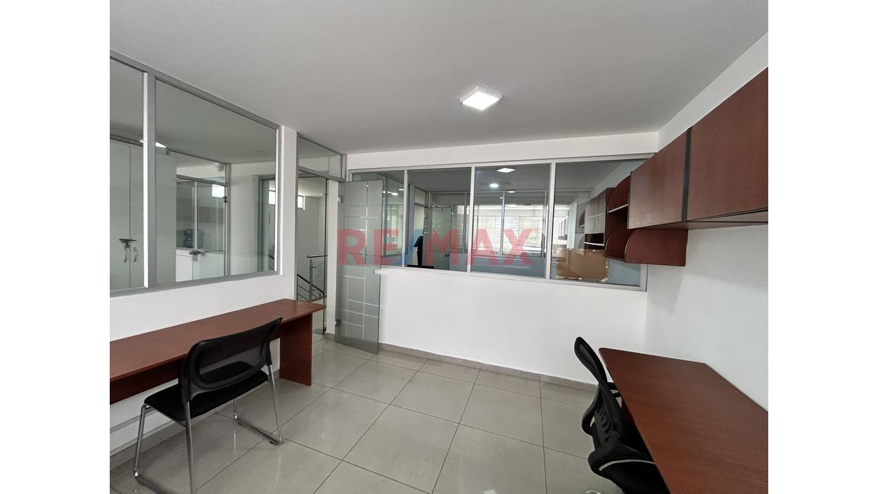 Alquilo Oficina De 482 M²: Totalmente Implementada En Surquillo Límite Con San Isidro - 5