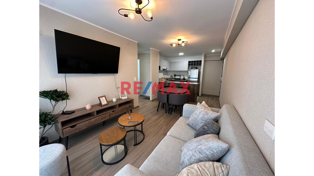 Departamento Moderno En Surquillo Limite Con San Isidro Semi Nuevo