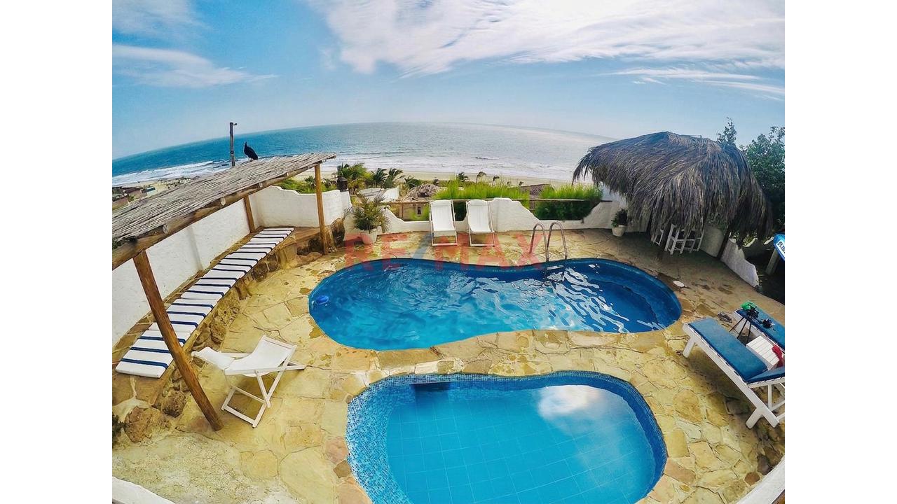 Alquiler De Exclusivo Hotel En  Playa Con Piscina Y Vista Al Mar – Balneario De Punta Sal — foto 4