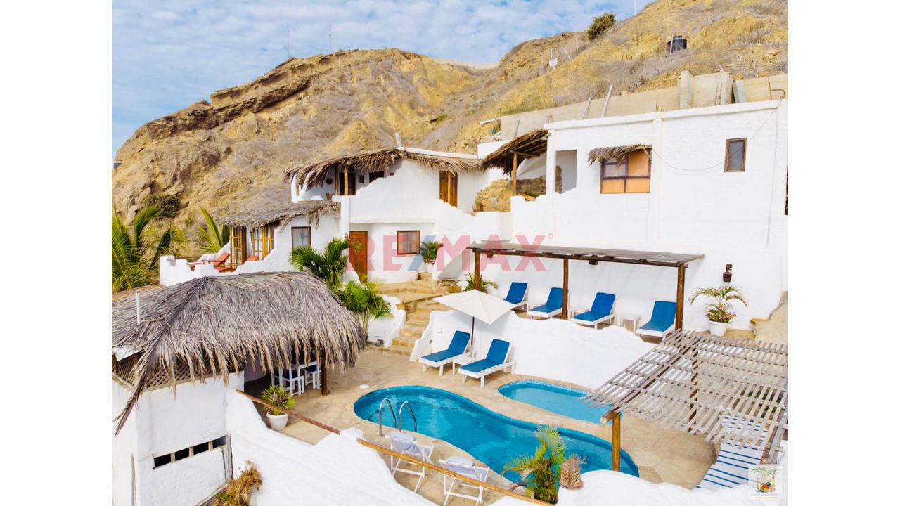 Alquiler De Exclusivo Hotel En  Playa Con Piscina Y Vista Al Mar – Balneario De Punta Sal — foto 3
