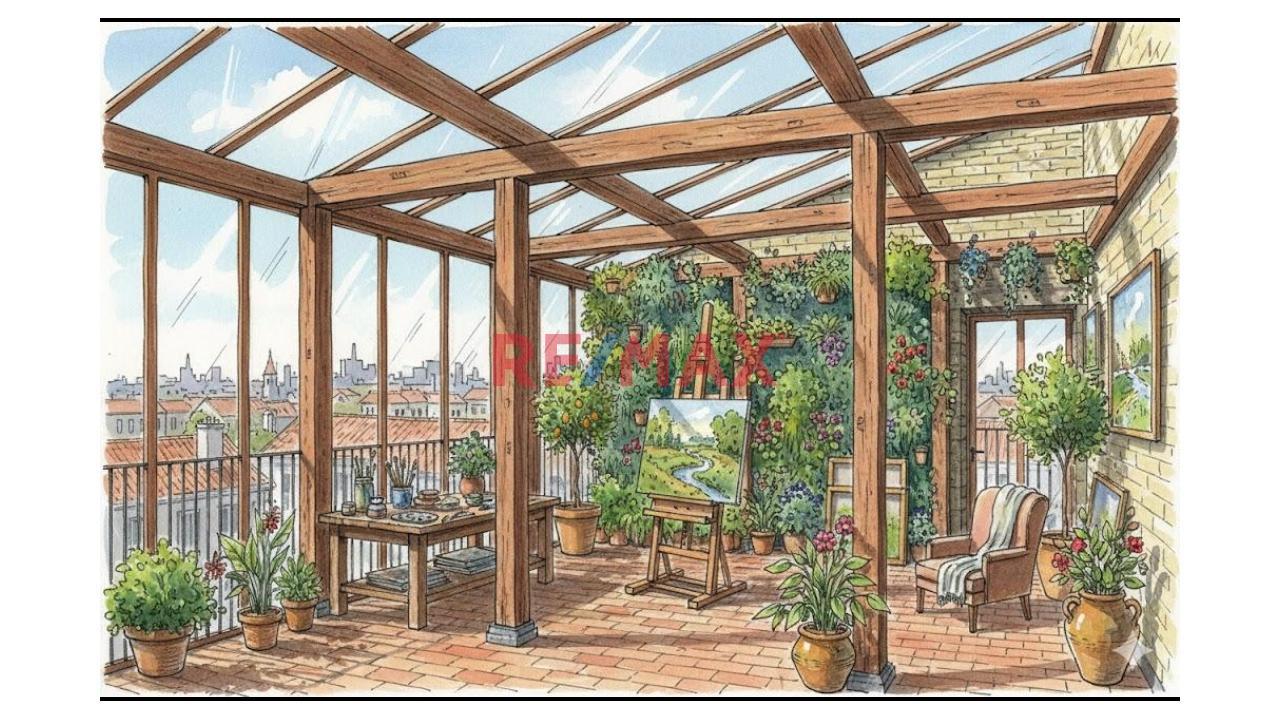 Azotea Para Invernadero De Plantas O Para Artista Plástico En El Hermoso Olivar De San Isidro - 10