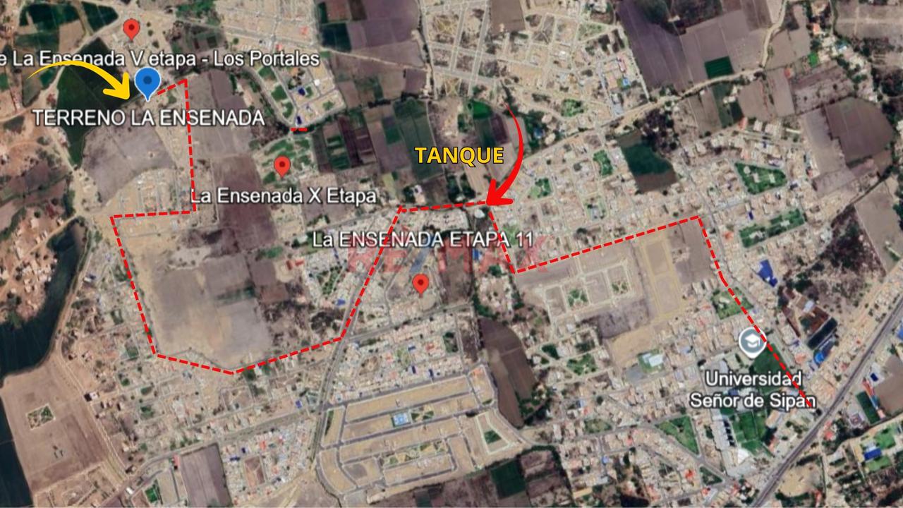 Terreno En Venta Urb Ensenada Etapa V Pimentel - 2