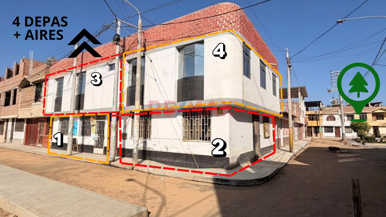 Casa En Venta Dos Pisos Urb Fermin Avila Moron  Pimentel - 4
