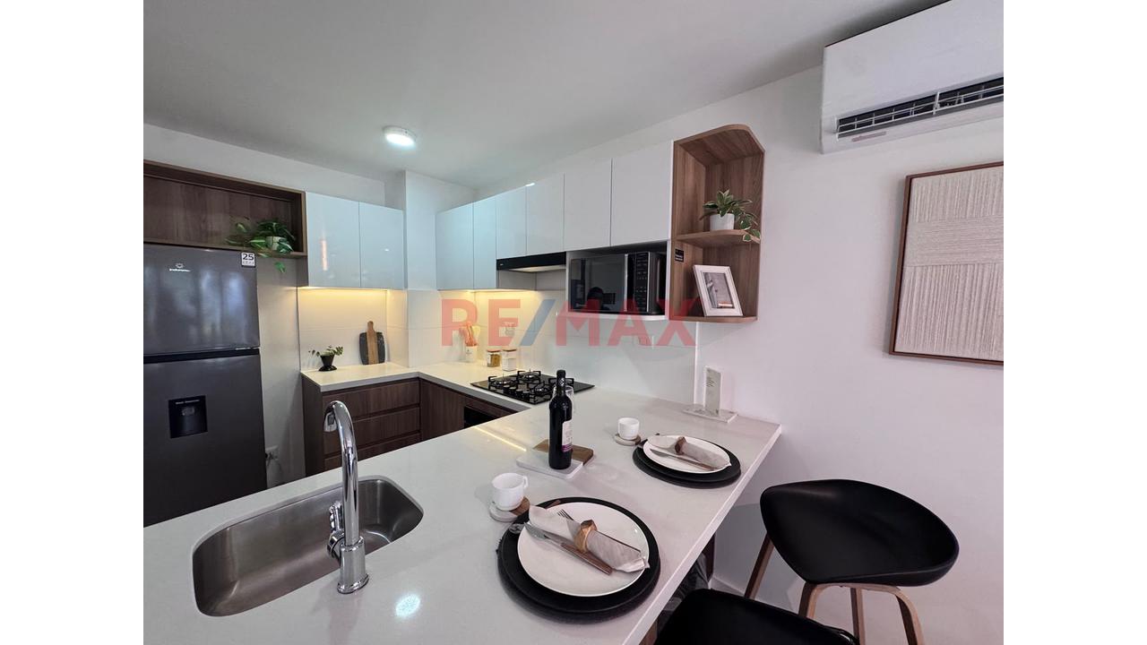 Venta Departamento Flat En  Magdalena, 1 Dormitorio De 45M2 Piso 3 — foto 3
