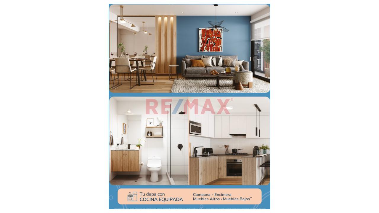 🎨 Estrena Dpto Nuevo 3Er Piso En Barranco | 1 Hab 2 Baños | S/371,518 — foto 6