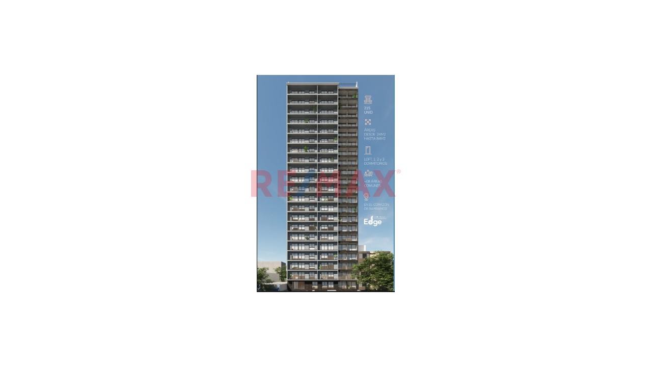 🎨 Estrena Dpto Nuevo 3Er Piso En Barranco | 1 Hab 2 Baños | S/371,518