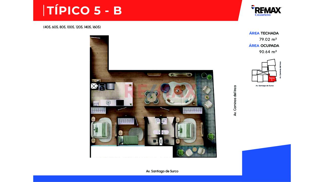 Exclusivos Departamentos De 3 Dormitorio En Surco — foto 4