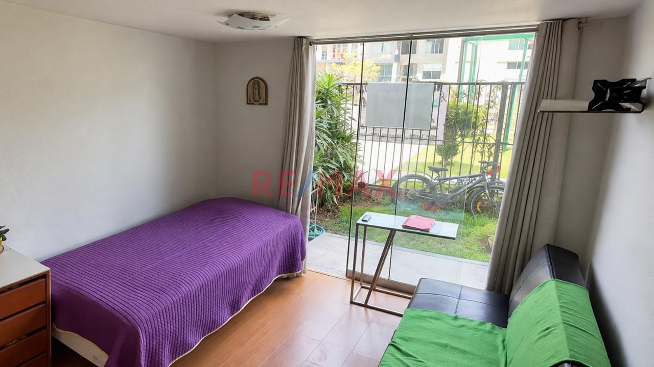Se Vende Cómodo Y Funcional Departamento En Primer Piso Con Terraza Y Vista Al Jardin De Las Areas Comunes — foto 11
