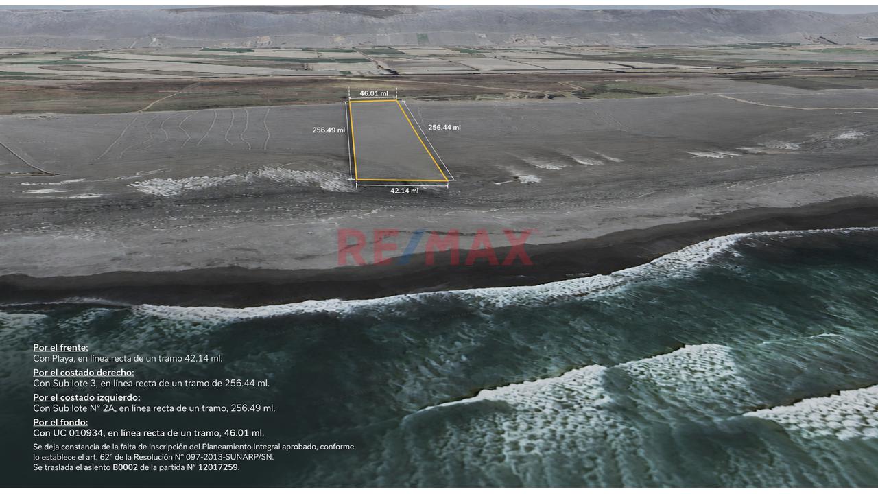 Terreno Frente Al Mar En Punta De Bombón | Ideal Para Desarrollo Inmobiliario - 3