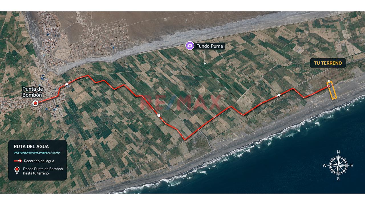 Terreno Frente Al Mar En Punta De Bombón | Ideal Para Desarrollo Inmobiliario - 4