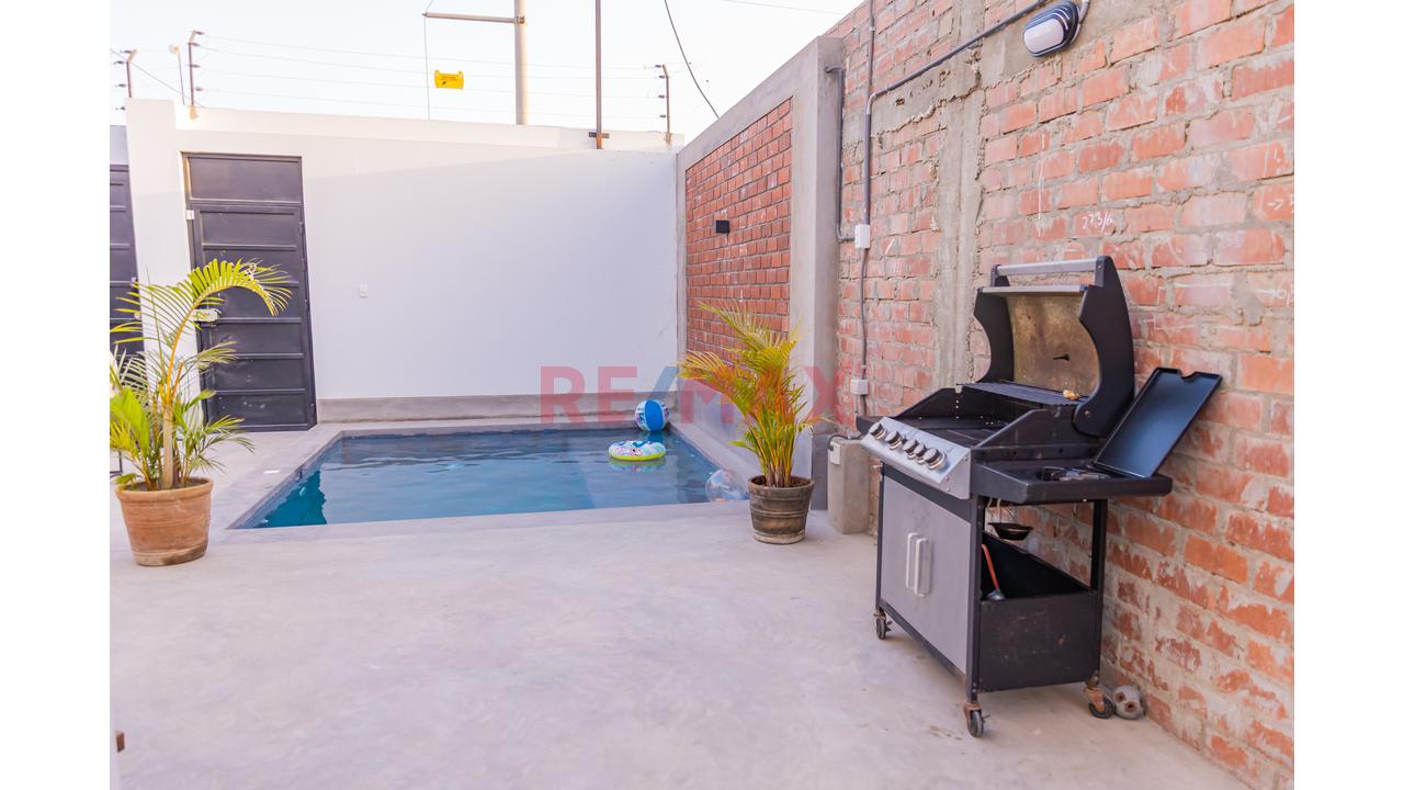 Se Alquila Casa Moderna Amoblada De 1 Piso Con Piscina En Campo Sol – La Tinguiña - 17