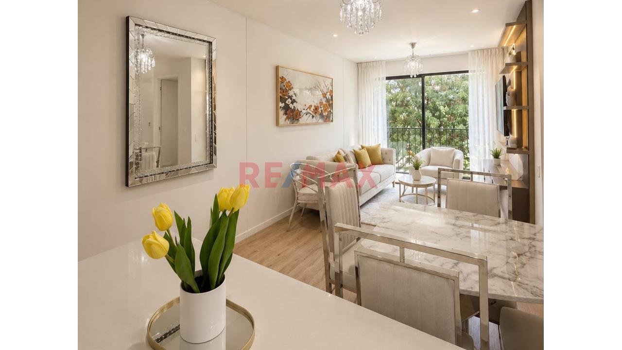 Departamento De Estreno Amoblado En Urb. Las Magnolias – Surco
