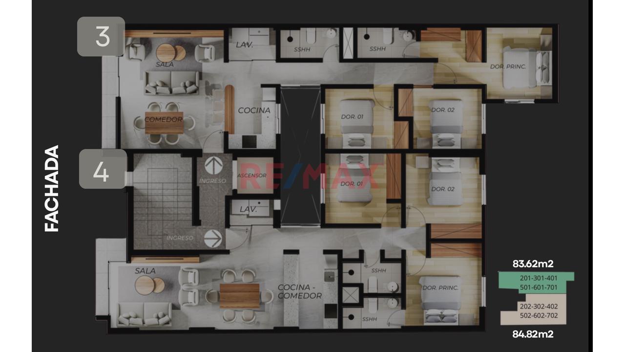 Vendo Departamentos En Proyecto En Fecia Jbyr - 3
