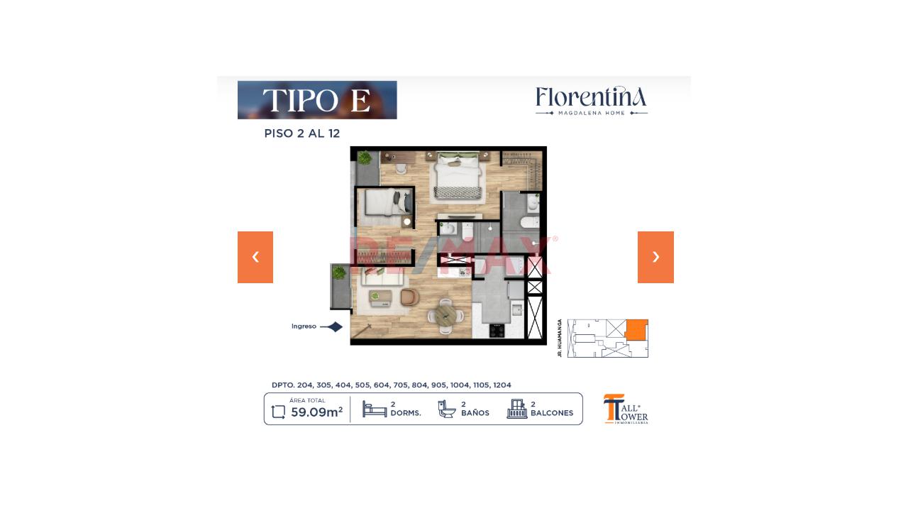 🏡 Alquiler De Departamento En Estreno De 2 Habitaciones + Cochera Por La Cúpula De Magdalena🏡 — foto 13