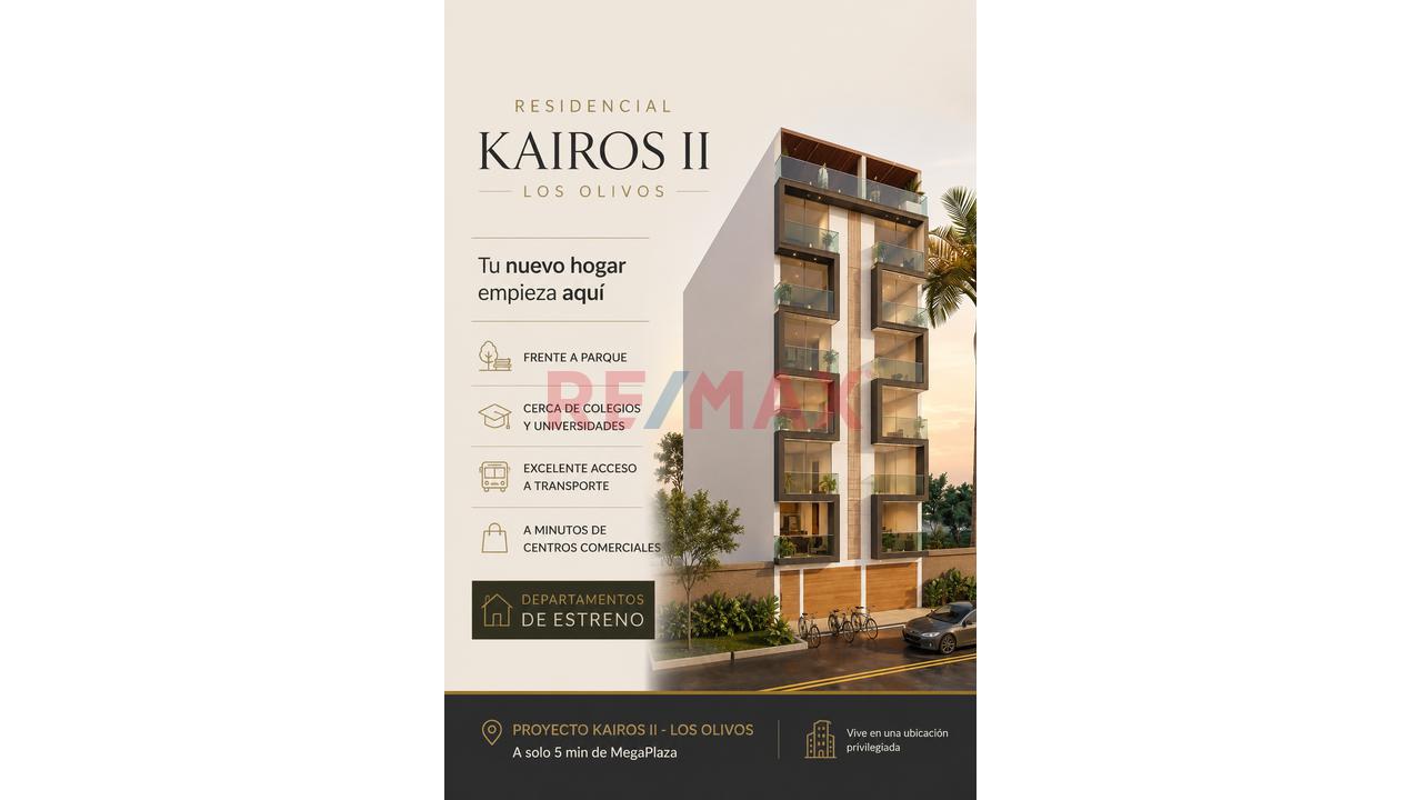 🏡✨ Departamento De Estreno En Los Olivos | 7.º Piso - 1