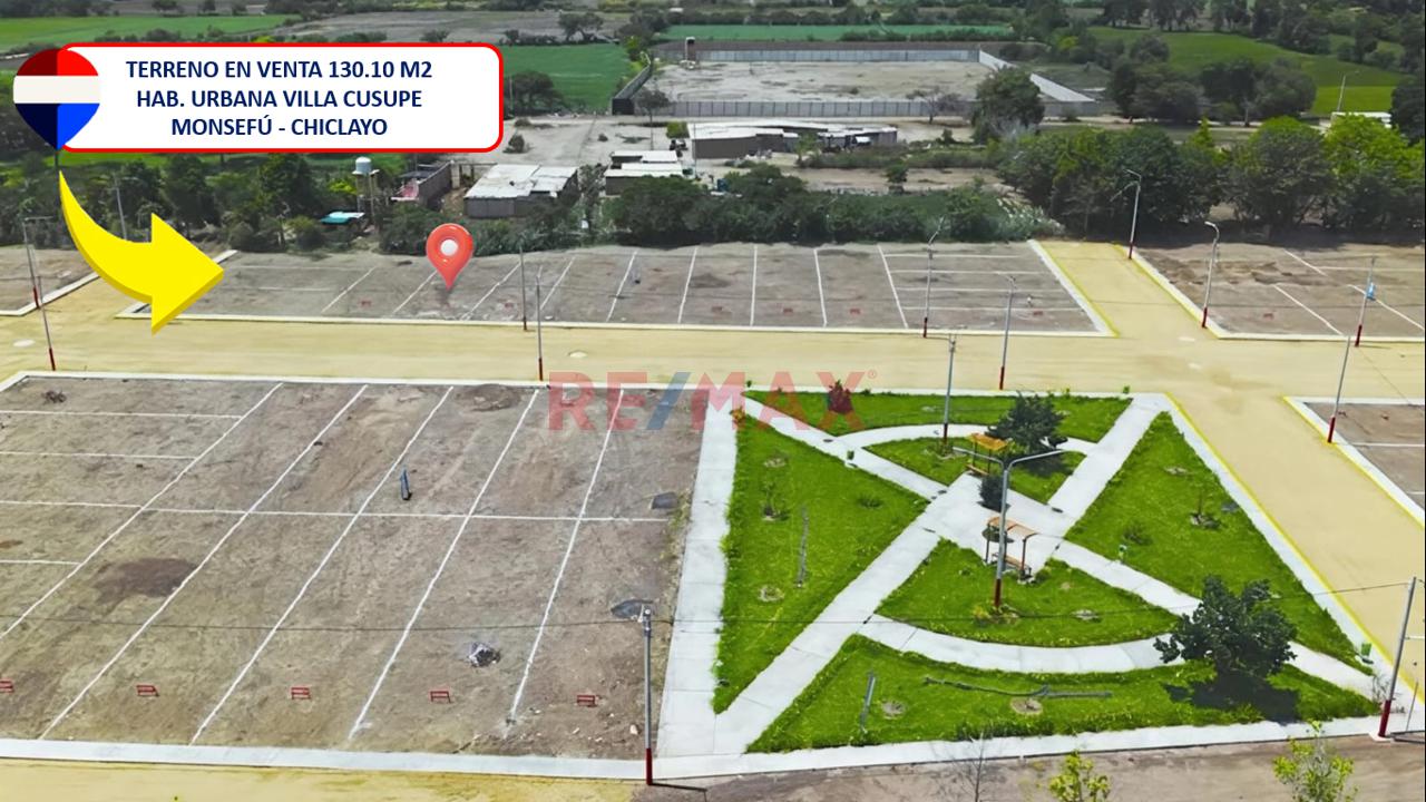 Terreno En Venta Urbanizacion Villa Cusupe Monsefu - 9