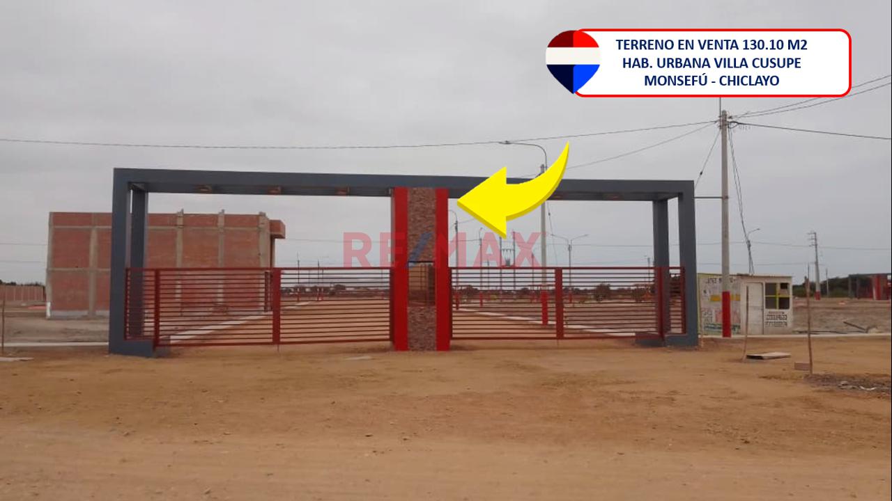 Terreno En Venta Urbanizacion Villa Cusupe Monsefu - 6