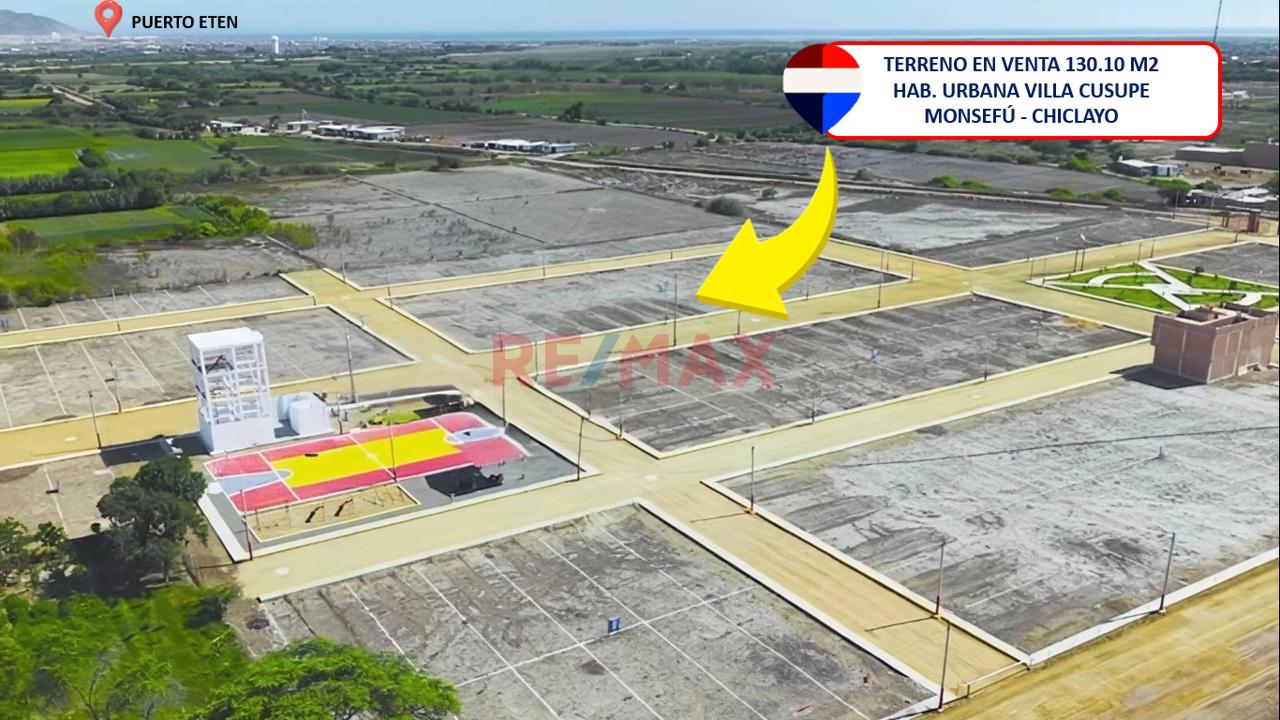 Terreno En Venta Urbanizacion Villa Cusupe Monsefu - 5