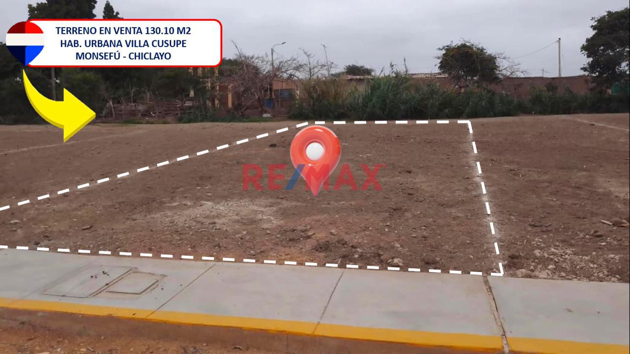 Terreno En Venta Urbanizacion Villa Cusupe Monsefu - 1