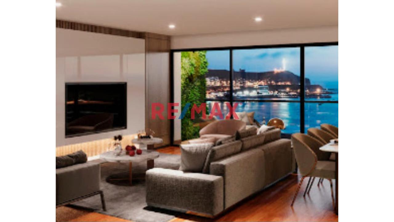 Venta Departamento De Estreno Con Vista Panoramica Al Mar , Distrito Chorrillos