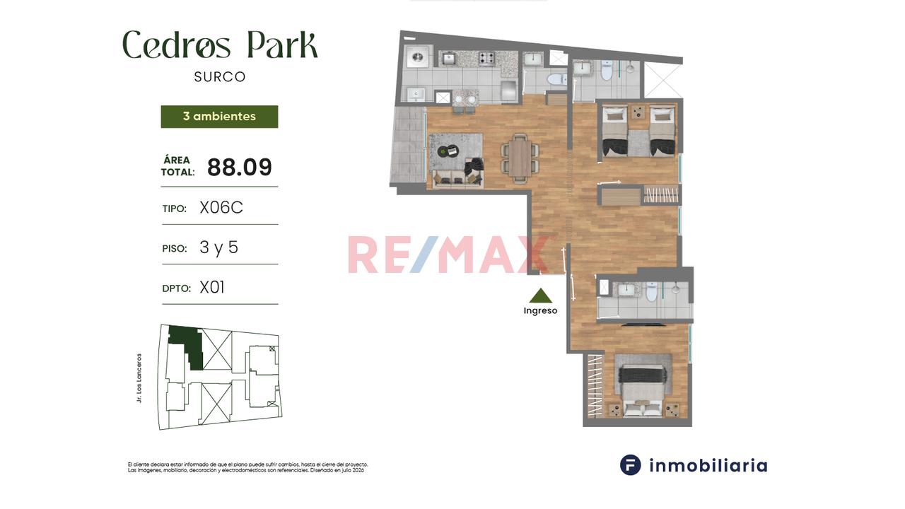Cedros Park – Tu Nuevo Depa Frente A Parque Privado — foto 2