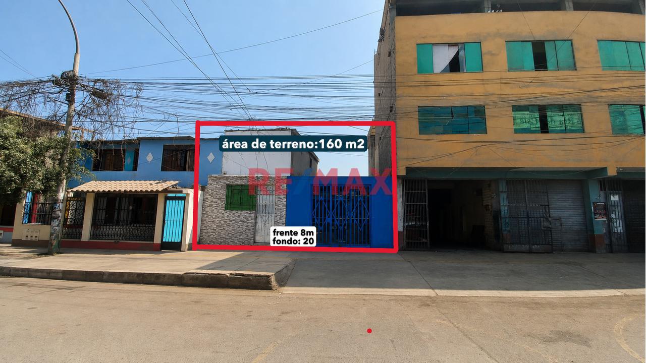 Se Vende Casa Como Terreno En Sann Juan De Lurigancho - 160 M2 - 1