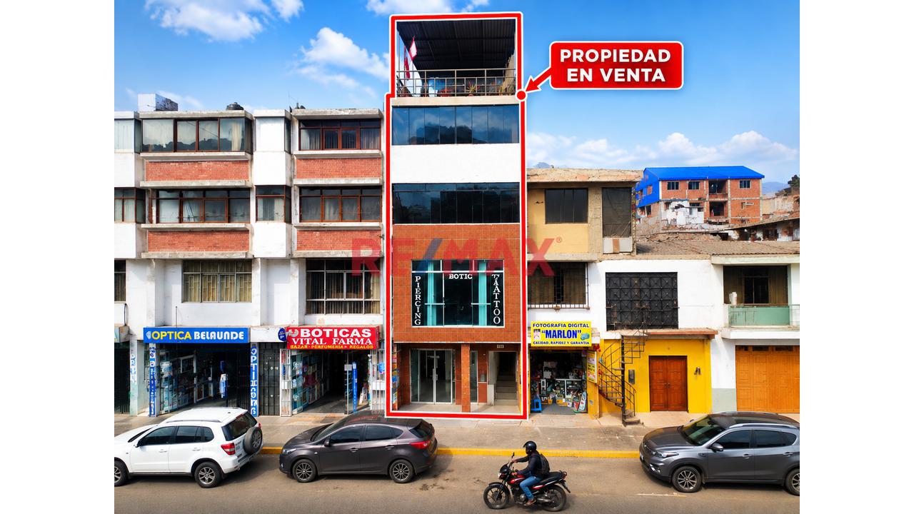 Venta De Propiedad Comercial De 4 Pisos + Azotea – Av. Belaunde Oeste, Comas