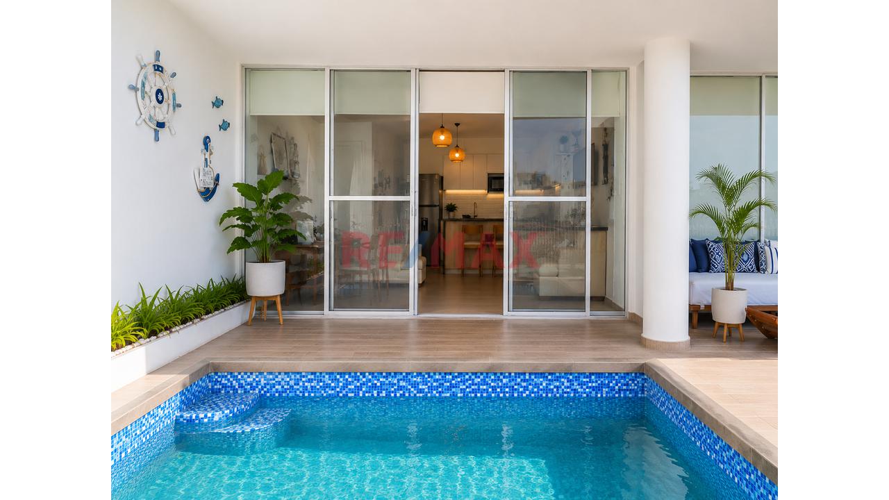 Venta De Departamento En Primer Piso En Condominio Mikonos-Asia — foto 6