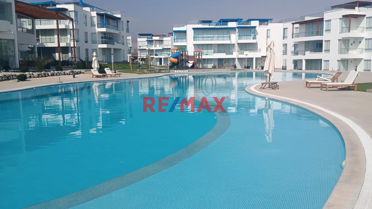 Venta De Departamento En Primer Piso En Condominio Mikonos-Asia