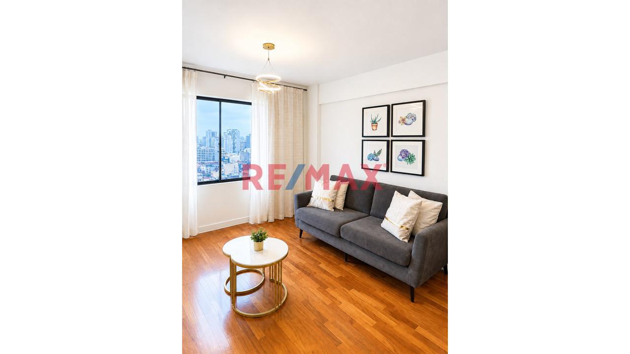 Alquilo Departamento Amoblado De 92 M² En Miraflores: Vista Increíble Y Conectividad Total Frente A Larcomar