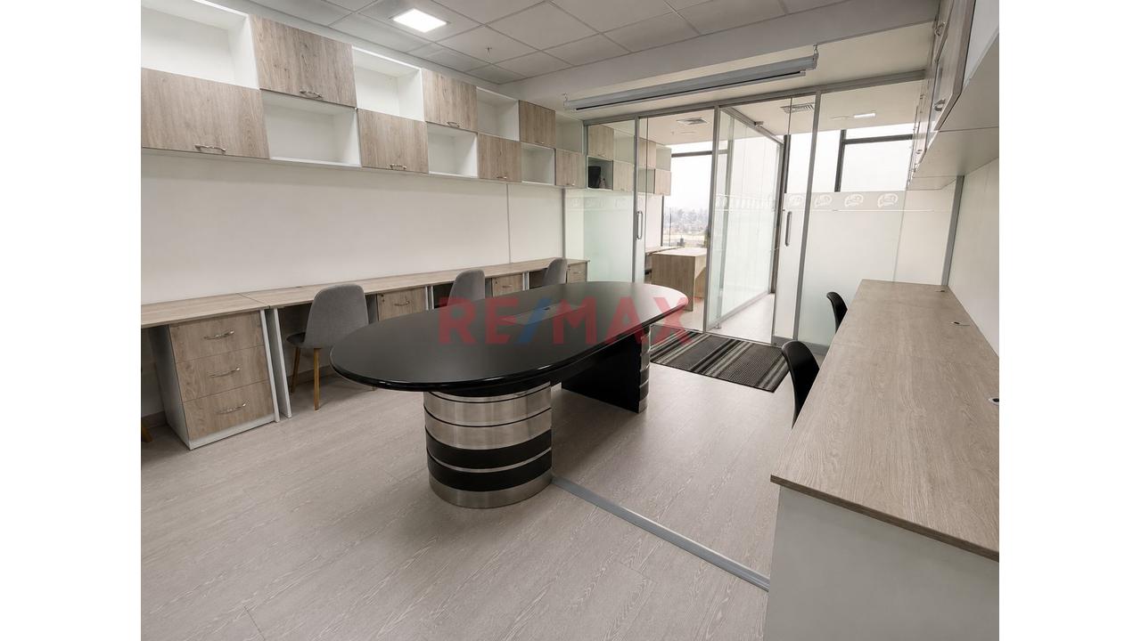 Oficina Implementada Y Amoblada En Alquiler – Surco | Cerca Al Centro Financiero Del Jockey — foto 10