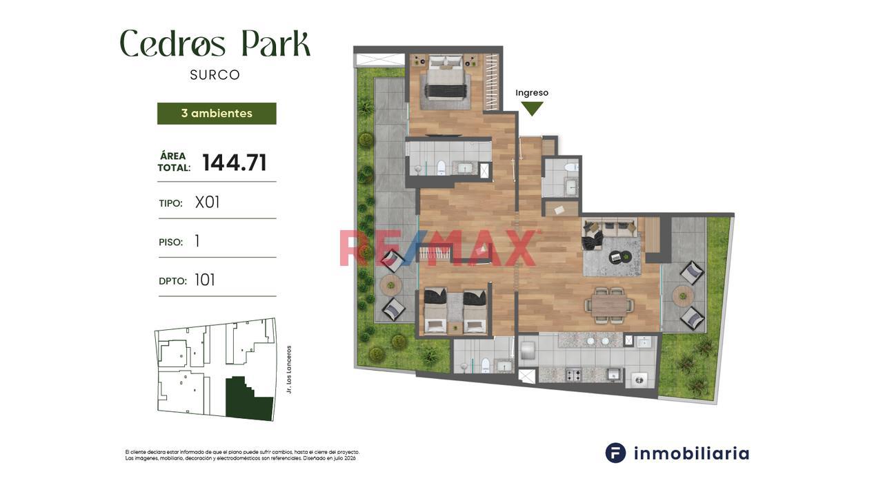 Cedros Park – Tu Nuevo Depa Frente A Parque Privado — foto 2