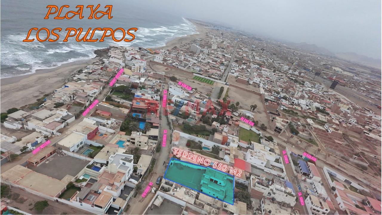 Se Vende Amplio Terreno De 660 M² En 3Era Fila – Playa Los Pulpos (Km 41 Sur) — foto 9