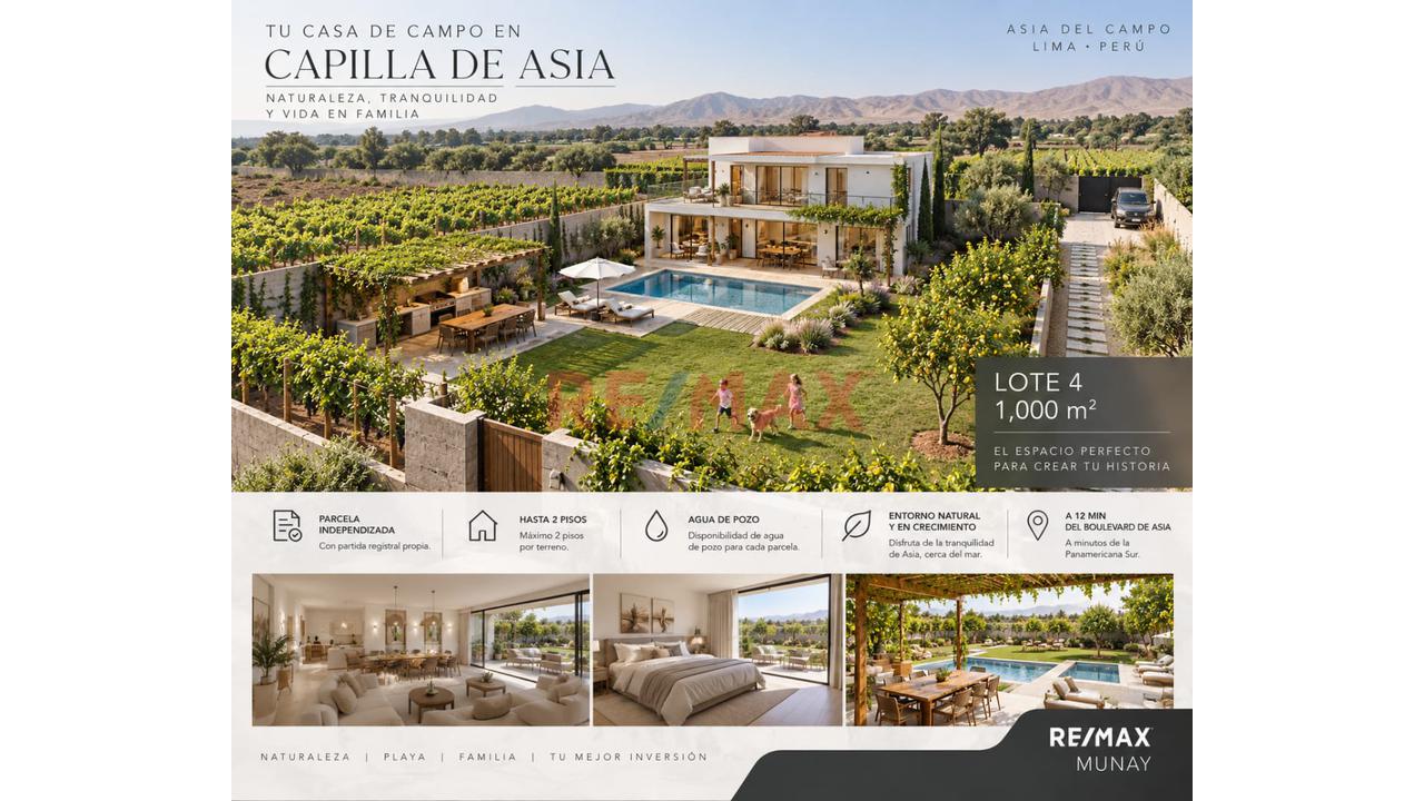 Lote 4 En Venta En Capilla De Asia – 1,000 M² - 7