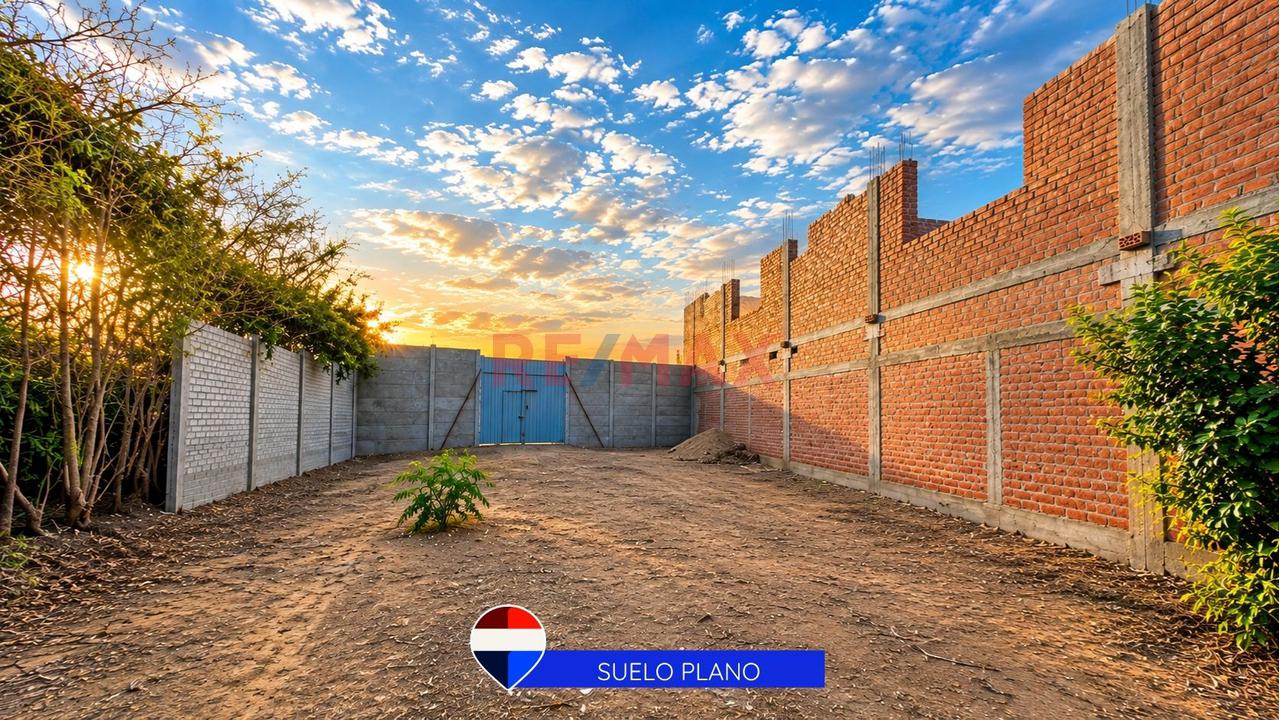 Amplio Terreno En Venta De 1,100 M² Cercado Y Con Portón En Grocio Prado - Chincha - 4