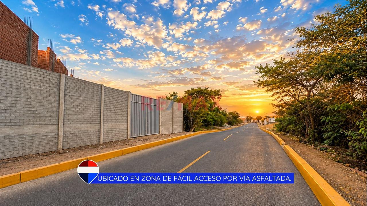 Amplio Terreno En Venta De 1,100 M² Cercado Y Con Portón En Grocio Prado - Chincha — foto 5