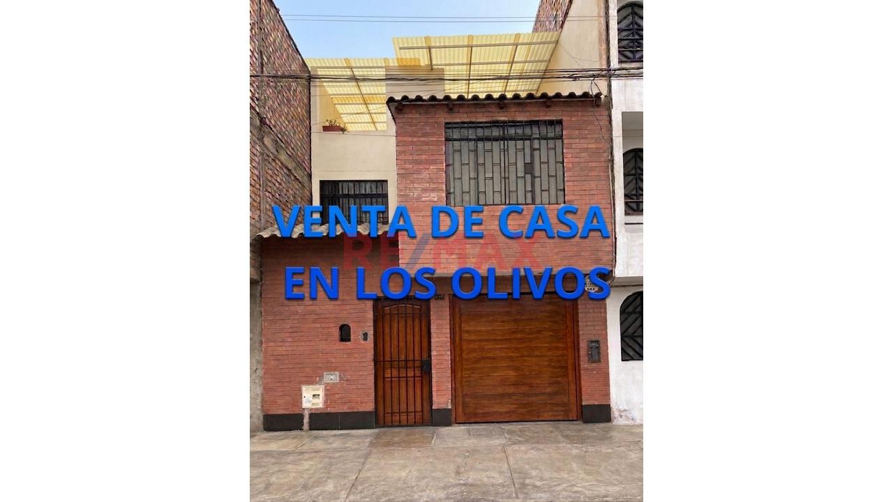 Venta Casa En Los Olivos 217M2