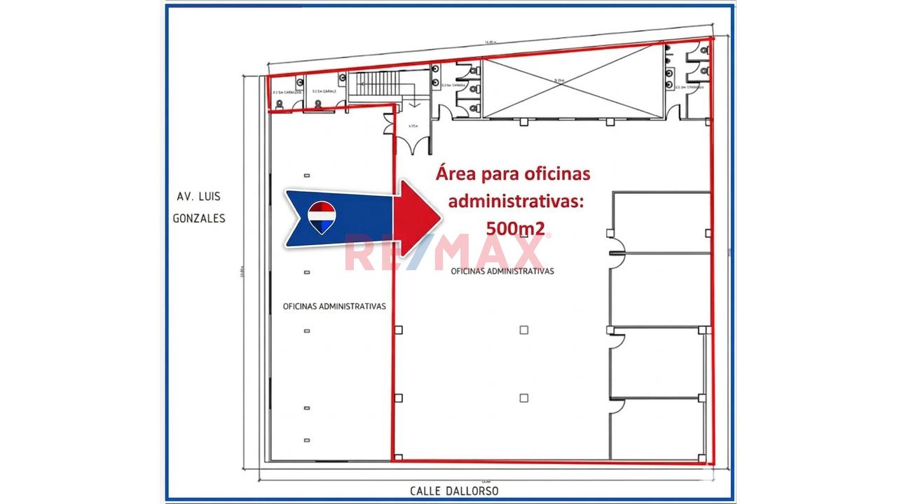 Alquilo Oficina En Segundo Piso: Área Techada 500 M2 En Av. Luis Gonzales 239 - Chiclayo - 6