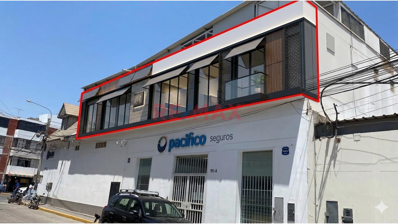 Alquilo Oficina En Segundo Piso: Área Techada 500 M2 En Av. Luis Gonzales 239 - Chiclayo - 4
