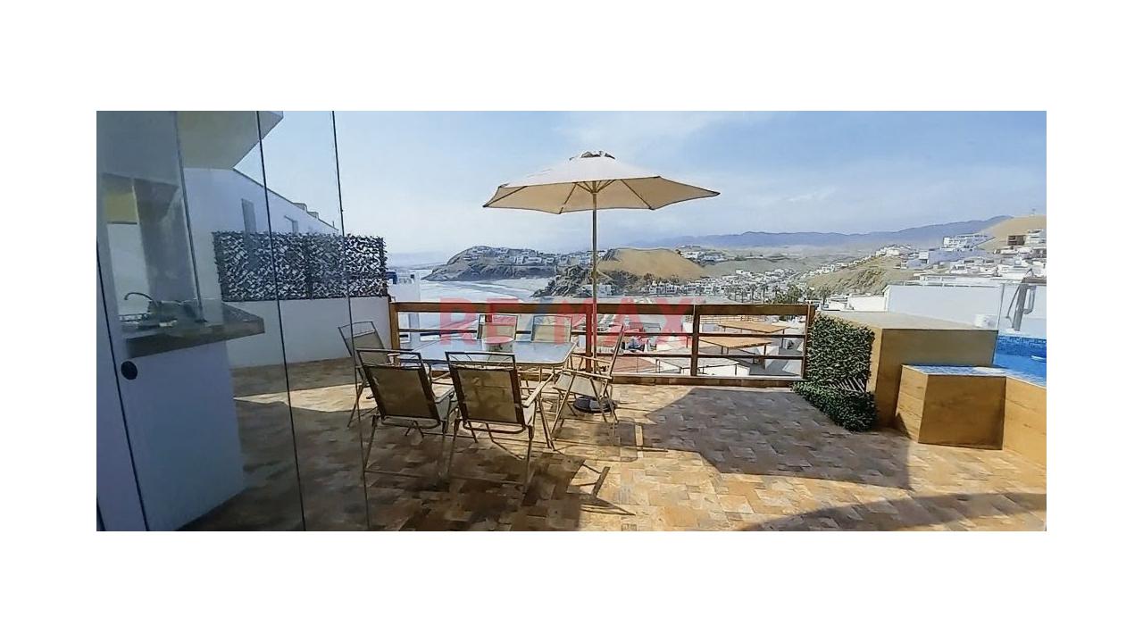 Casa De Playa En Venta Las Lomas De Toyo Seco Vista Al Mar 3 Pisos Piscina Totalmente Amoblado - 4